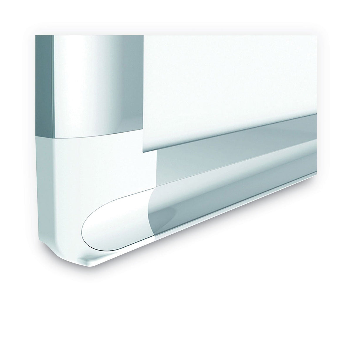 MasterVision Grid Planning Board, 1" Grid, 72 x 48, White/Silver