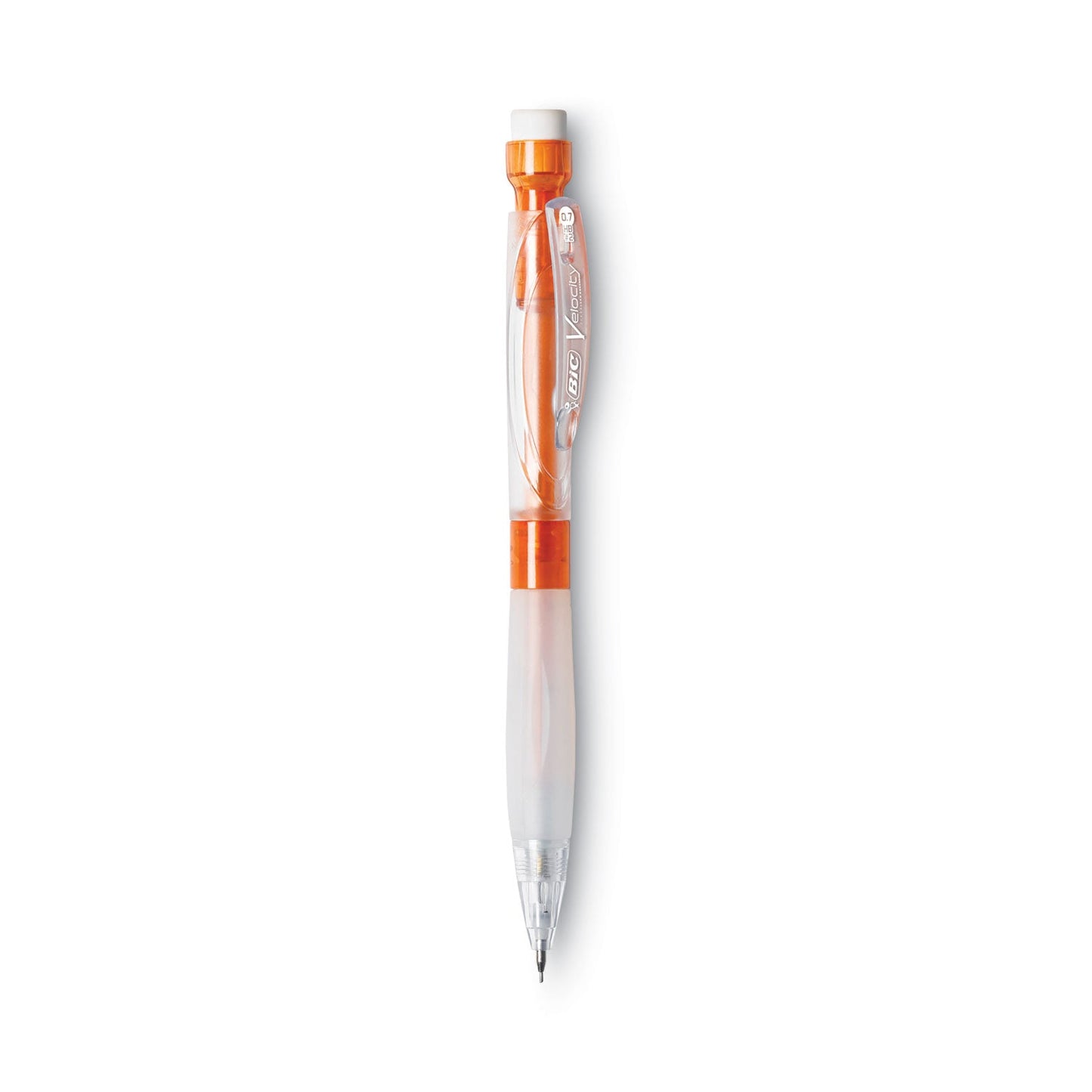 BIC Velocity Max Pencil, 0.9 mm, HB (#2), Black Lead, Assorted Barrel Colors, 2/Pack
