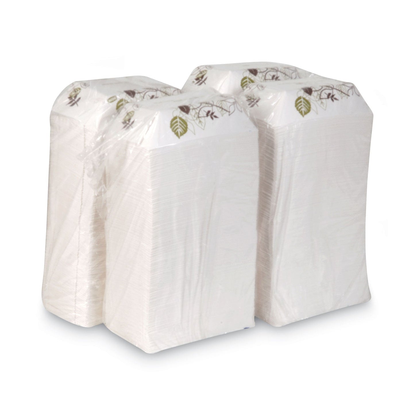Dixie Kant Leek Polycoated Paper Food Tray, 2 lb Capacity, 5 x 6.69 x 1.6, Pathways, 1,000/Carton