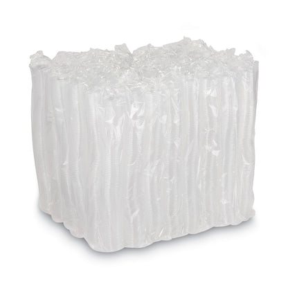 Dixie Plastic Portion Cup Lid, Fits 1 oz Portion Cups, Clear, 4,800/Carton