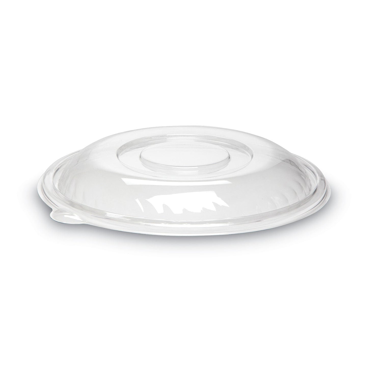 WNA Caterline Pack n' Serve Plastic Lids, Dome Lid, 12" Diameter x 1.5"h, Clear, 25/Carton