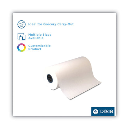 Dixie Super Loxol Freezer Paper, 18" x 1,000 ft, White