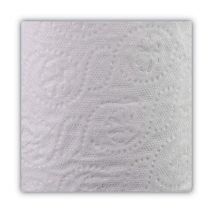 Boardwalk 2-Ply Toilet Tissue, Septic Safe, White, 156.25 ft Roll Length, 500 Sheets/Roll, 96 Rolls/Carton
