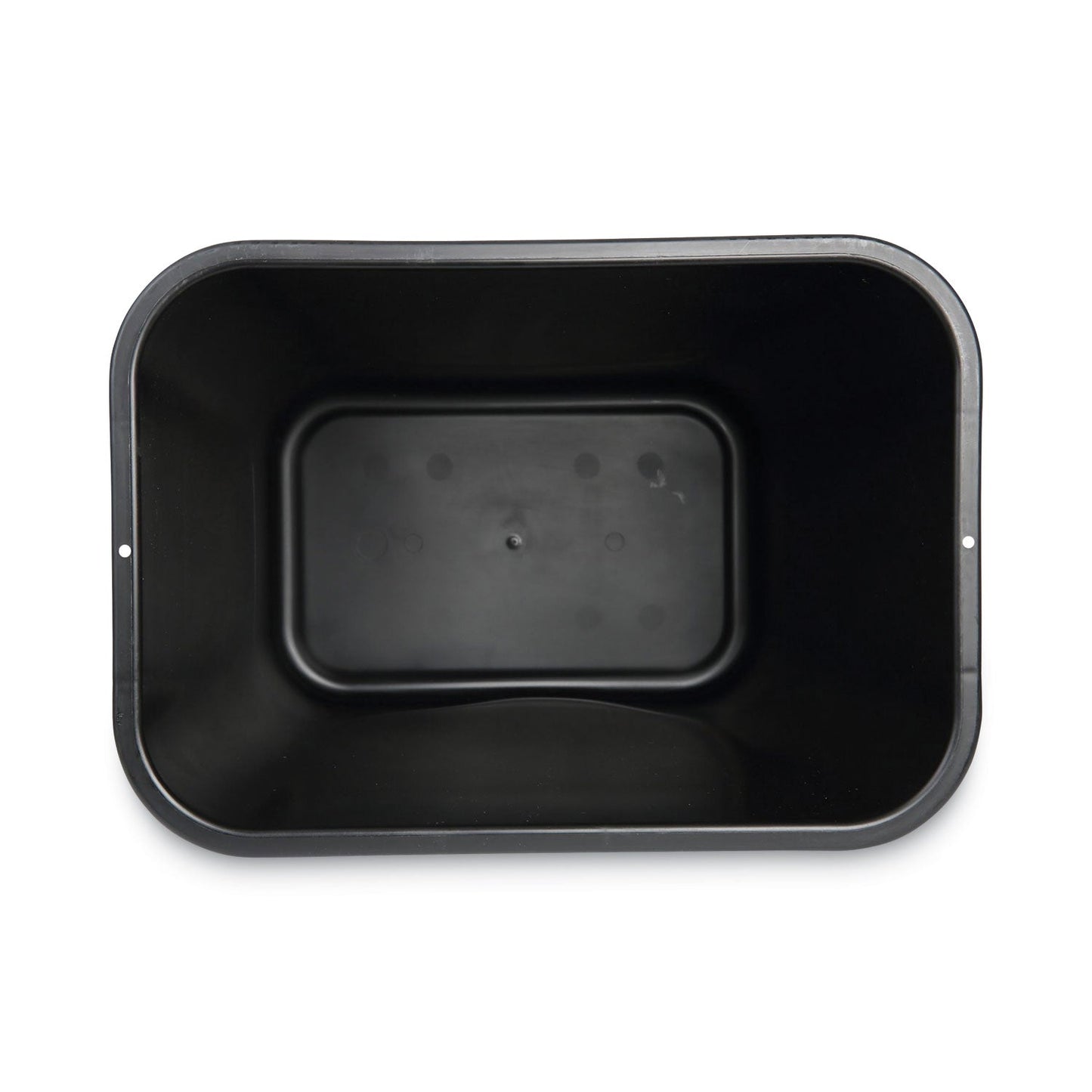 Boardwalk Soft-Sided Wastebasket, 28 qt, Black