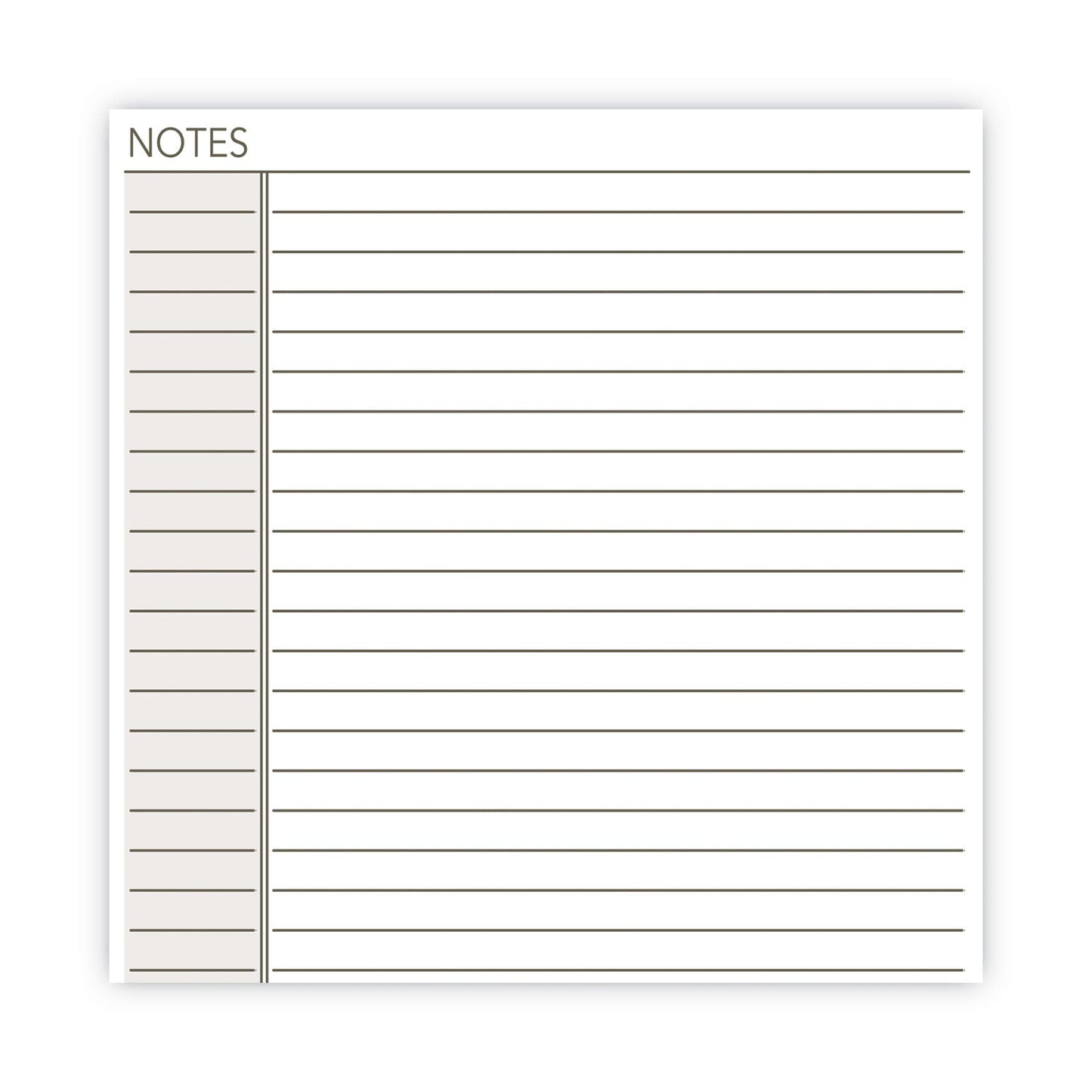 AT-A-GLANCE Lined Notes Pages for Planners/Organizers, 8.5 x 5.5, White Sheets, Undated