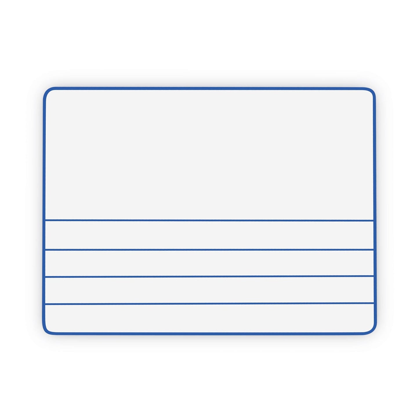 Creativity Street Dry-Erase Student Boards, 12 x 9, Blue/White, 10/Set