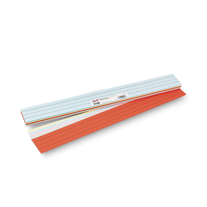 Pacon Sentence Strips, 24 x 3, Assorted Colors, 100/Pack