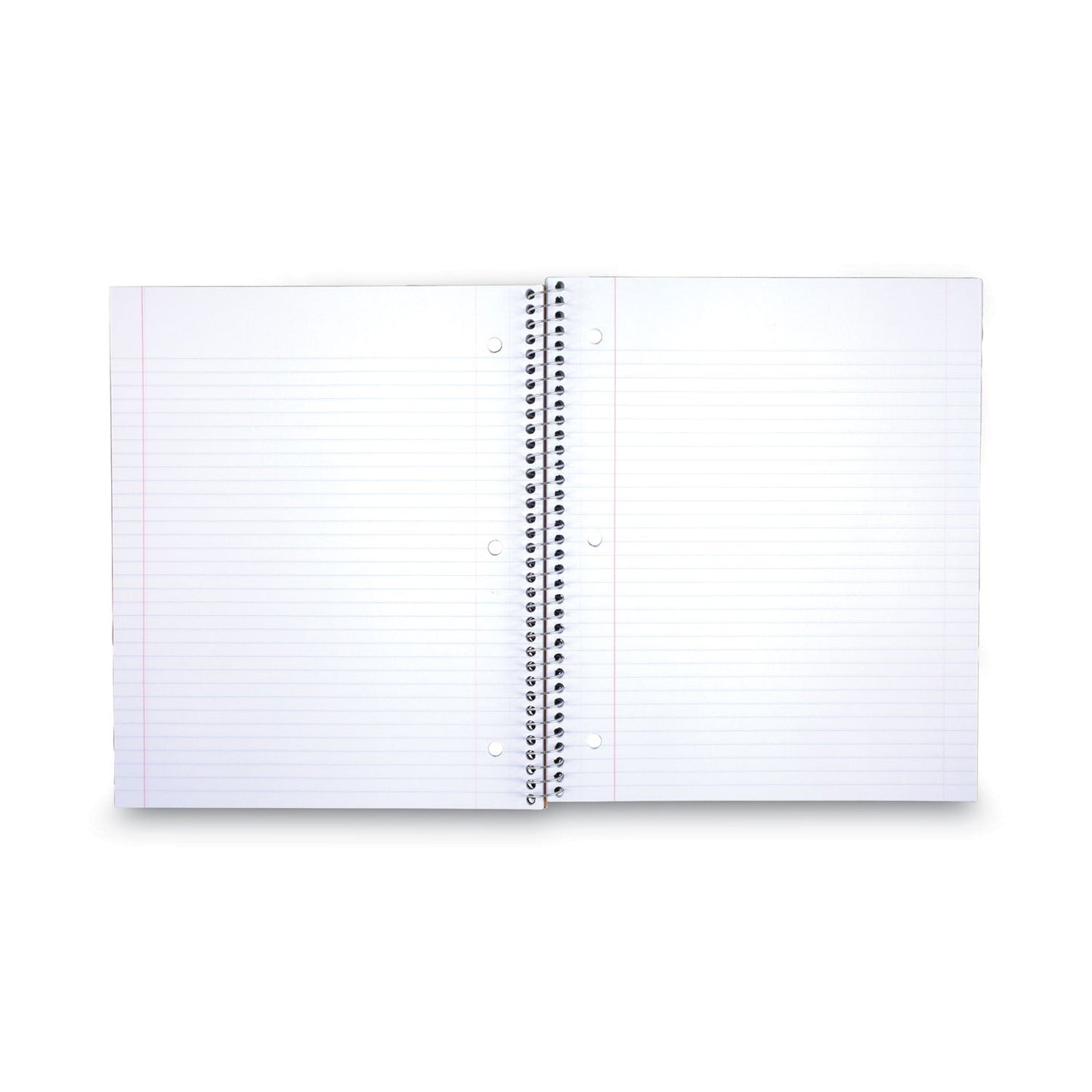 Five Star Wirebound Notebook, 1 Subject, Medium/College Rule, Black Cover, 11 x 8.5, 100 Sheets