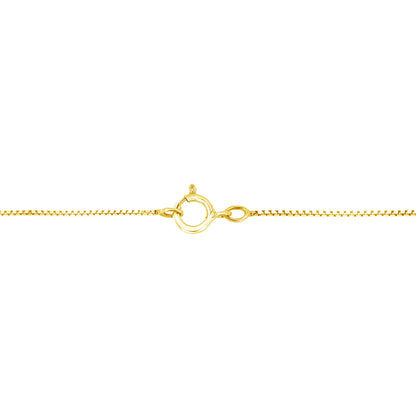 AGS Certified 14K Yellow Gold 2.0 Cttw Baguette and Brilliant Round-Cut Diamond Journey 18" Pendant Necklace (F-G Color, I1-I2 Clarity)