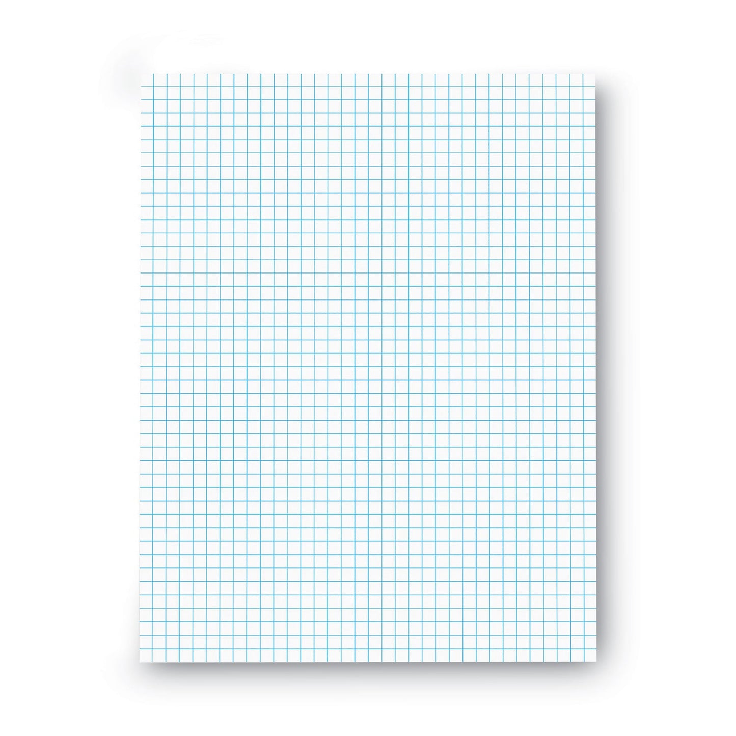 Universal Quadrille-Rule Glue Top Pads, Quadrille Rule (4 sq/in), 50 White 8.5 X 11 Sheets, Dozen