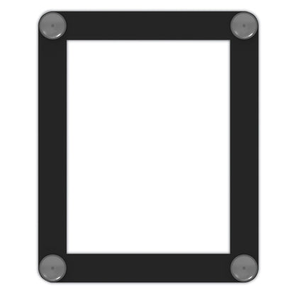 deflecto Superior Image Window Display, 8.5 x 11 Insert, Clear/Black