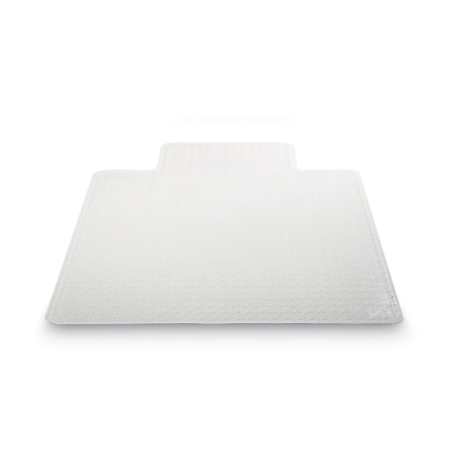 deflecto DuraMat Moderate Use Chair Mat, Low Pile Carpet, Roll, 36 x 48, Lipped, Clear