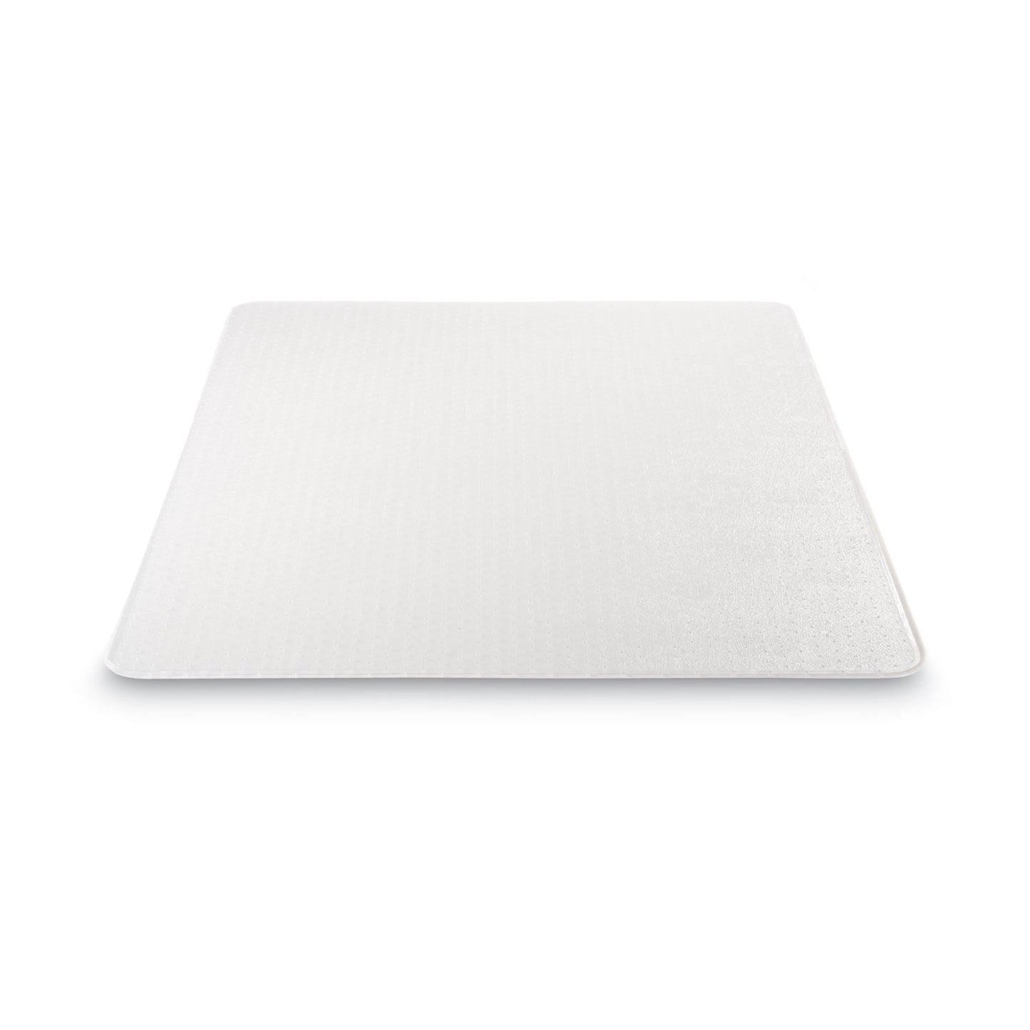 deflecto DuraMat Moderate Use Chair Mat, Low Pile Carpet, Roll, 46 x 60, Rectangle, Clear