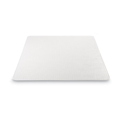 deflecto DuraMat Moderate Use Chair Mat, Low Pile Carpet, Roll, 46 x 60, Rectangle, Clear