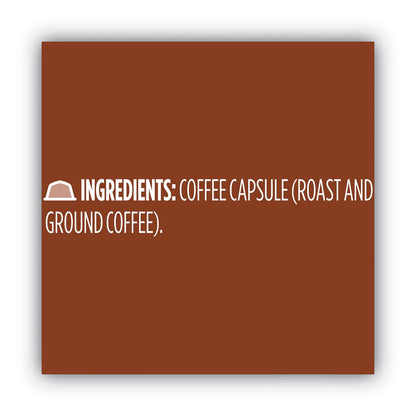NESCAFÉ Capsules, Dark Roast, 16/Box