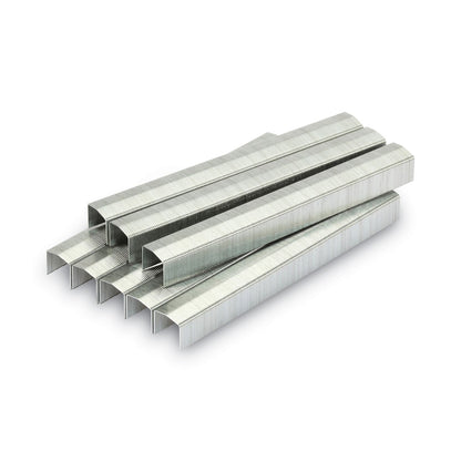 Bostitch EZ Squeeze B8 PowerCrown Premium Staples, 0.38" Leg, 0.5" Crown, Steel, 1,200/Box