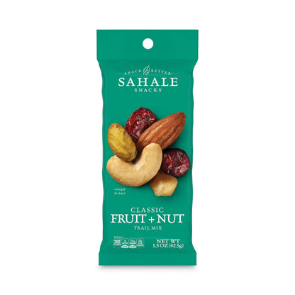 Sahale Snacks Glazed Mixes, Classic Fruit Nut, 1.5 oz, 18/Carton
