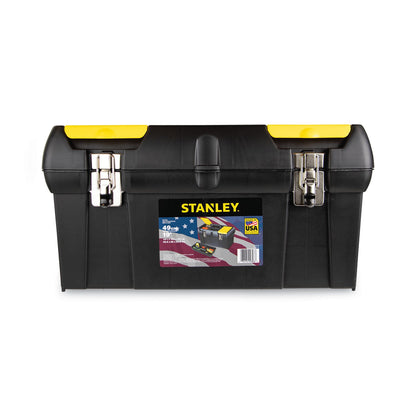 Stanley Series 2000 Toolbox w/Tray, Two Lid Compartments