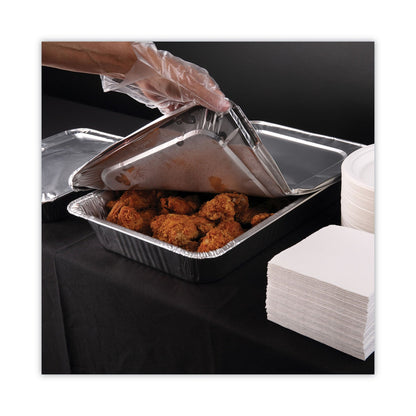 Boardwalk Aluminum Steam Table Pans, Full-Size Deep, 3.19" Deep, 12.81 x 20.75, 50/Carton