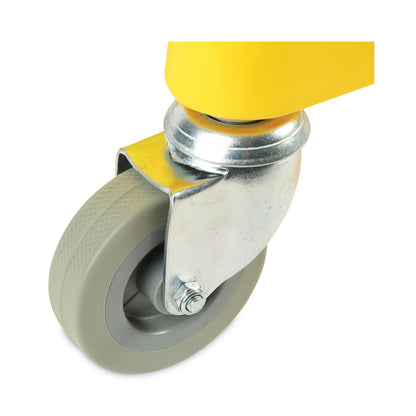 Boardwalk Pro-Pac Side-Squeeze Wringer/Bucket Combo, 8.75 gal, Yellow/Silver