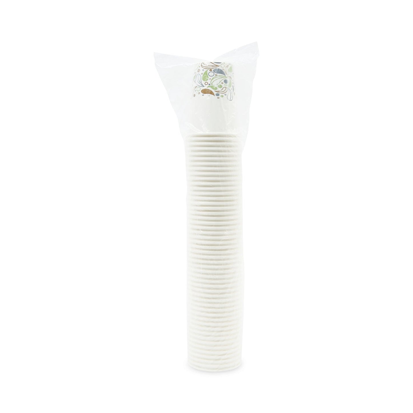 Boardwalk Deerfield Printed Paper Hot Cups, 12 oz, 50 Cups/Sleeve, 20 Sleeves/Carton
