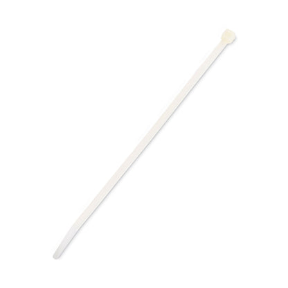 Tatco Nylon Cable Ties, 8 x 0.19, 50 lb, Natural, 1,000/Pack