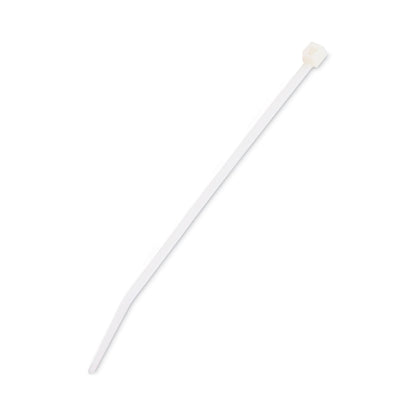 Tatco Nylon Cable Ties, 4 x 0.06, 18 lb, Natural, 1,000/Pack
