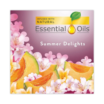 Air Wick Life Scents Scented Oil Refills, Summer Delights, 0.67 oz, 2/Pack, 6 Packs/Carton