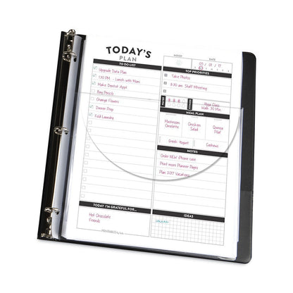 C-Line Super Capacity Sheet Protectors with Tuck-In Flap, 200", Letter Size, 10/Pack
