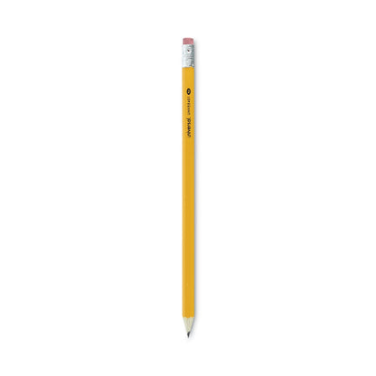 Universal #2 Pre-Sharpened Woodcase Pencil, HB (#2), Black Lead, Yellow Barrel, 24/Pack