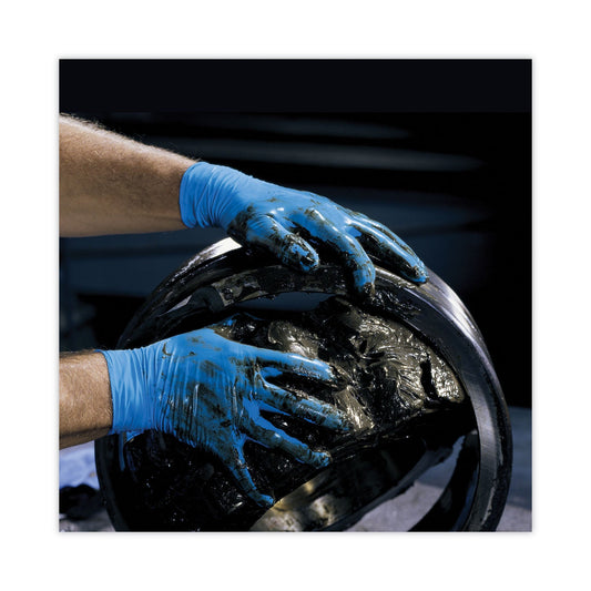 KleenGuard G10 2PRO Nitrile Gloves, Blue, Medium, 100/Box