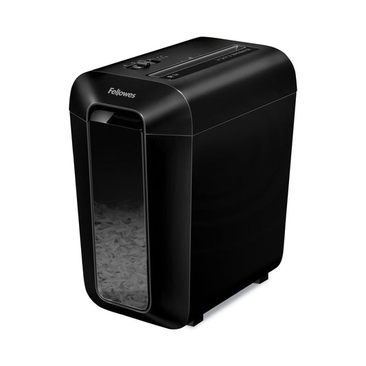 Fellowes Powershred LX65 Cross-Cut Shredder, 10 Manual Sheet Capacity