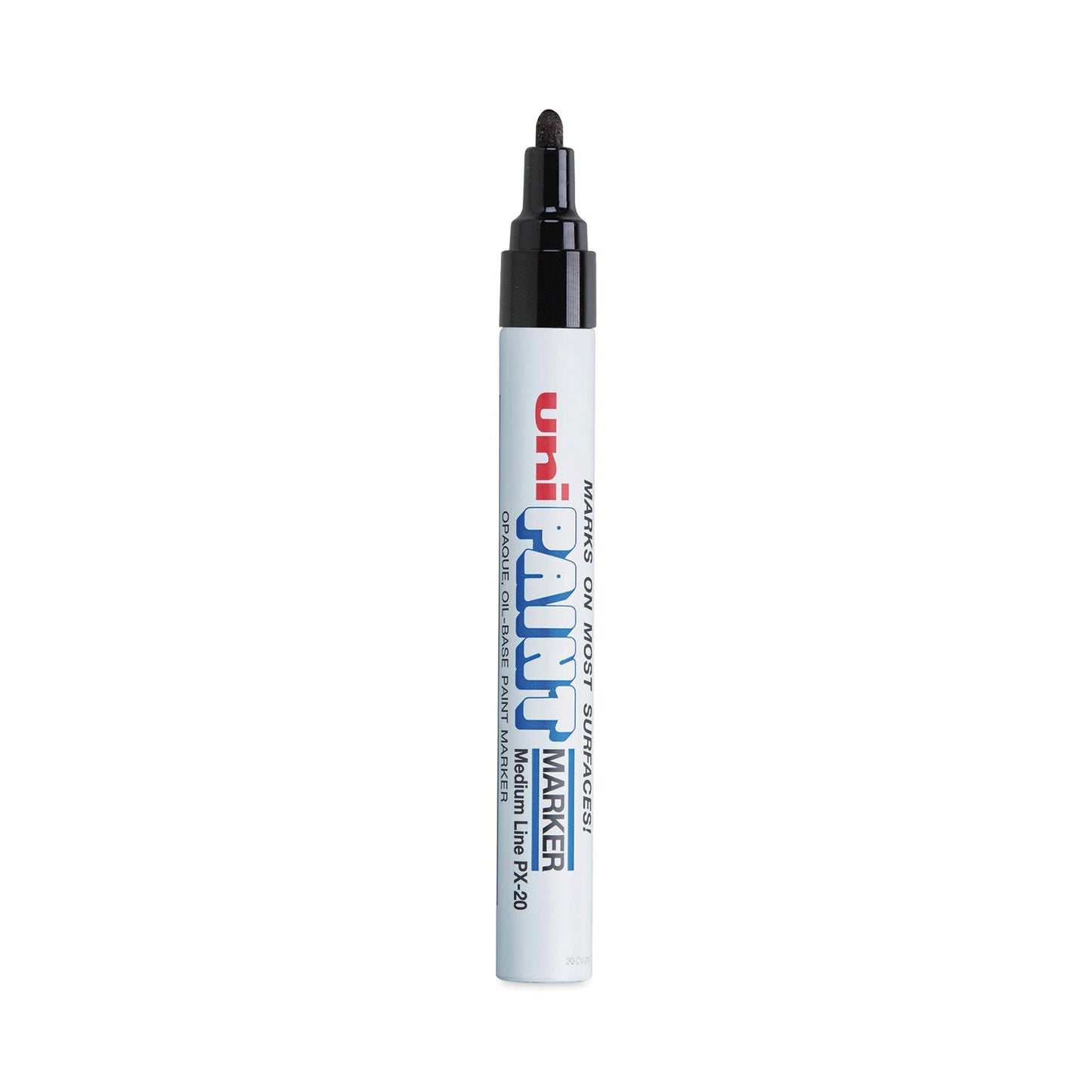 uni Permanent Marker, Medium Bullet Tip, Black