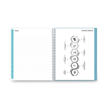 Blue Sky Teacher Dots Academic Year Create-Your-Own Cover Weekly/Monthly Planner, 11 x 8.5, 12-Month (July to June): 2022 to 2023