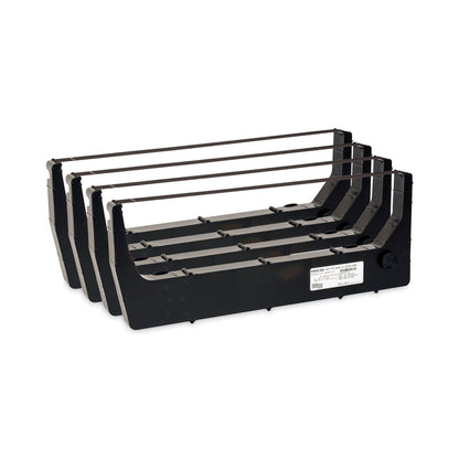 TallyGenicom 255661402 Ribbon, Black, 4/Pack