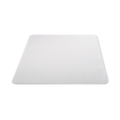 deflecto Antimicrobial Chair Mat, Rectangular, 45 x 53, Clear