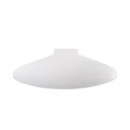 deflecto SuperMat Frequent Use Chair Mat, Medium Pile Carpet, 60 x 66, L-Shape, Clear