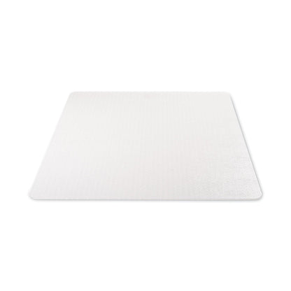 deflecto SuperMat Frequent Use Chair Mat, Med Pile Carpet, Roll, 45 x 53, Rectangular, Clear