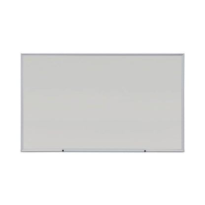 Universal Dry Erase Board, Melamine, 60 x 36, Satin-Finished Aluminum Frame