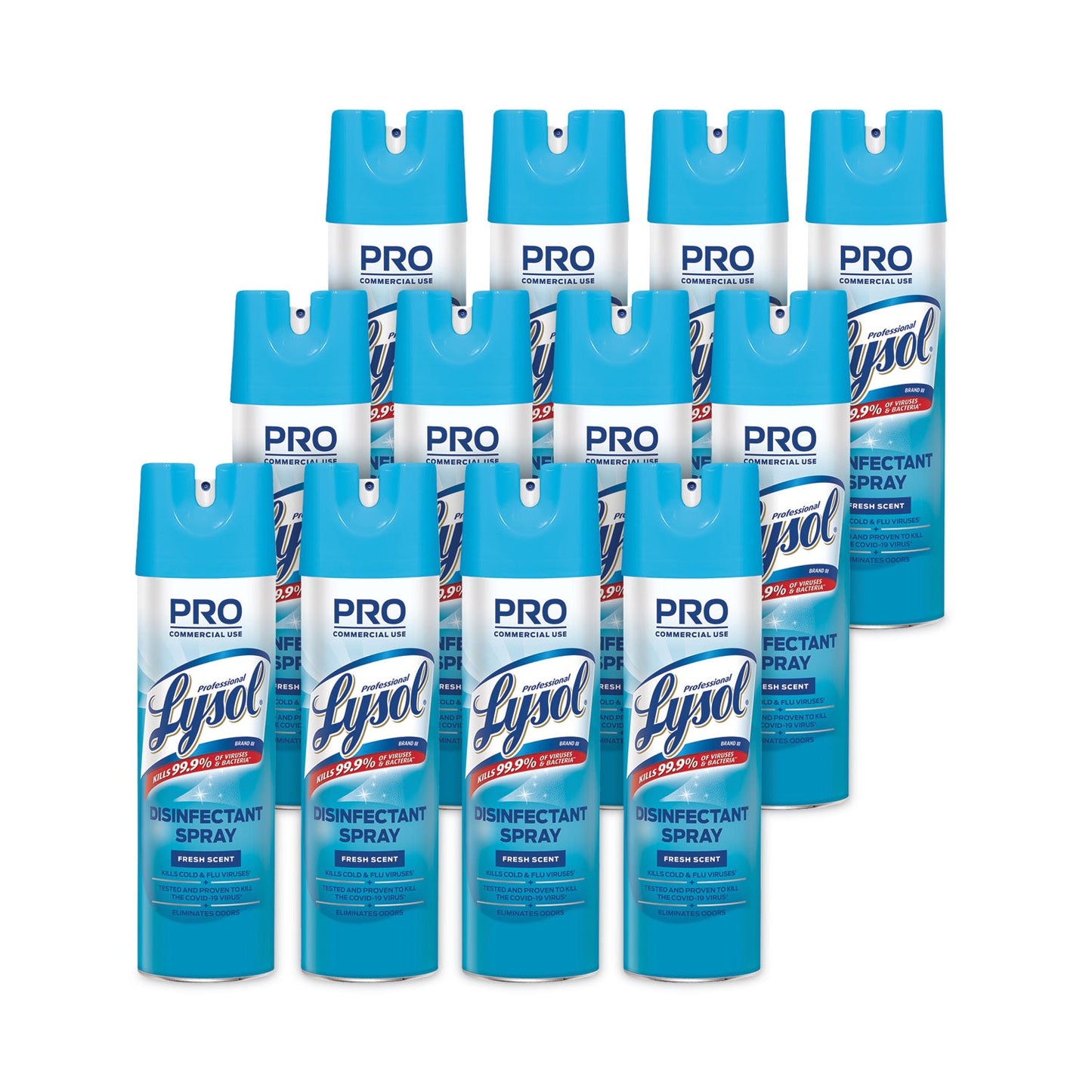 Professional LYSOL Disinfectant Spray, Fresh, 19 oz Aerosol Spray