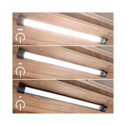 Alera Under Cabinet LED Strip Lamp, 24"w x 2"d x 2.88"h, Black