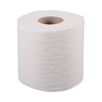 Boardwalk 1-Ply Toilet Tissue, Septic Safe, White, 1,000 Sheets, 96 Rolls/Carton