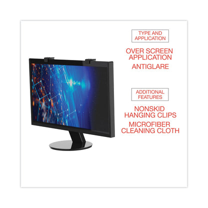 Innovera Protective Antiglare LCD Monitor Filter, Fits 24" Widescreen LCD, 16:9/16:10