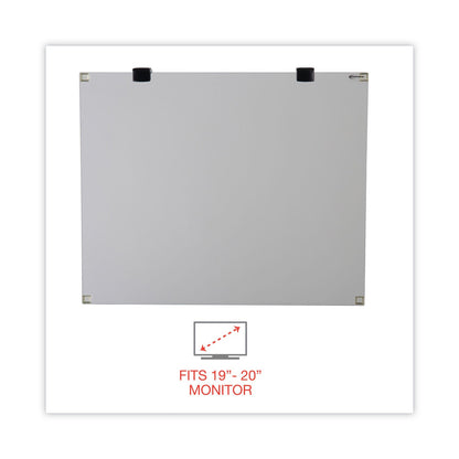 Innovera Premium Antiglare Blur Privacy Monitor Filter for 19"-20" LCD