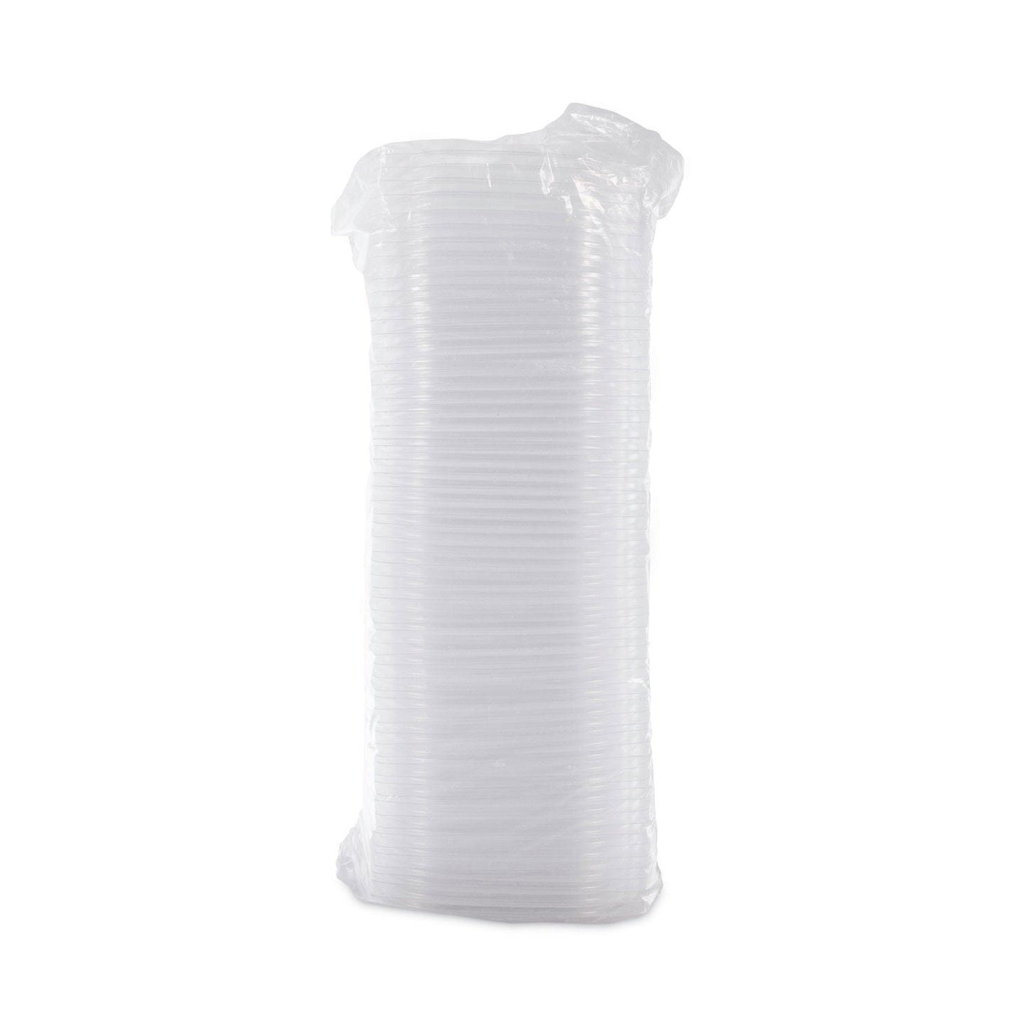 Dart ClearPac Clear Container Lids, 4.1 x 4.9, Clear, Plastic, 1,008/Carton