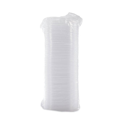Dart ClearPac Clear Container Lids, 4.1 x 4.9, Clear, Plastic, 1,008/Carton