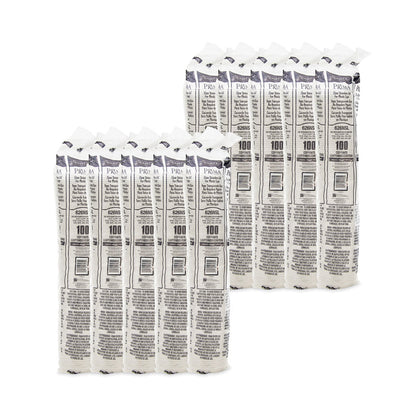 Dart Prima Strawless Plastic Lids, Fits 12 oz to 26 oz Cups, Clear, 1,000/Carton