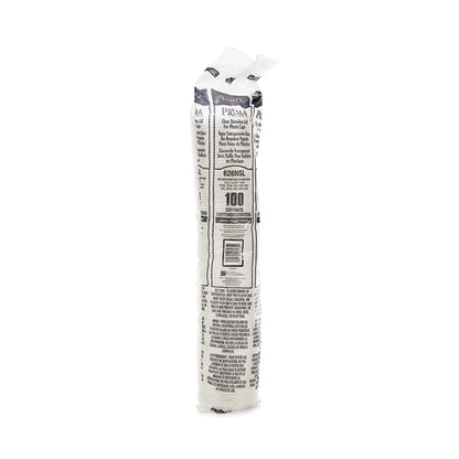 Dart Prima Strawless Plastic Lids, Fits 12 oz to 26 oz Cups, Clear, 1,000/Carton