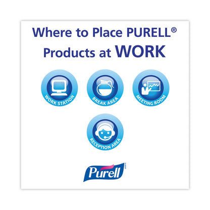 PURELL Advanced Refreshing Gel Hand Sanitizer, 20 oz Pump Bottle, Clean Scent