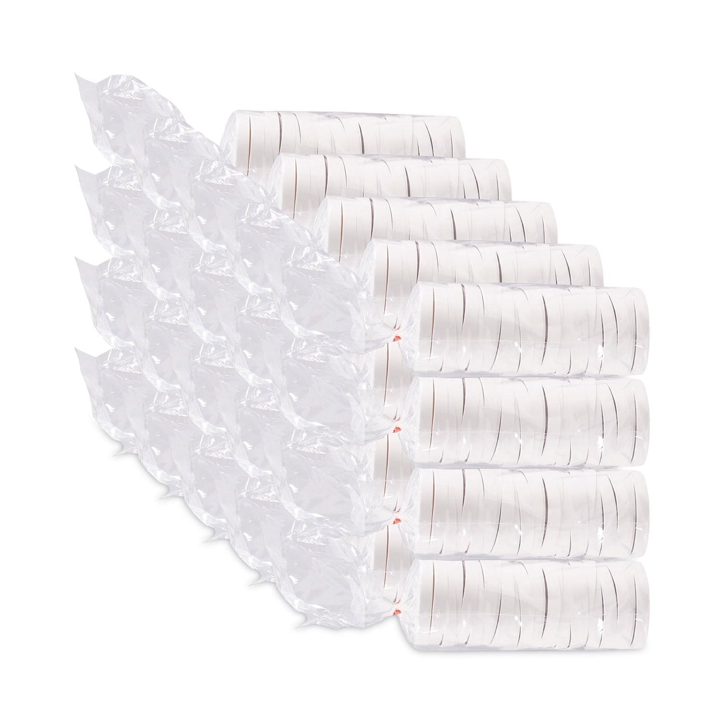 Dart Paper Lids for 32 oz Food Containers, Vented, 4.6" Diameter x 0.7"h, White, 25/Bag, 20 Bags/Carton